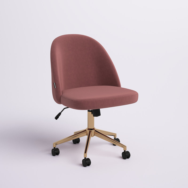 Chaise de travail Gael, Rose