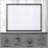 Jehoram Gray Finish Mirror