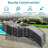 3 pcs Poolchairs Patio Chaise Lounge Set with Headrest, 5-Level Adjustable Sunbathing Tanning Poolside Recliner Chairs with Side Table for Outdoor Beach-89156901