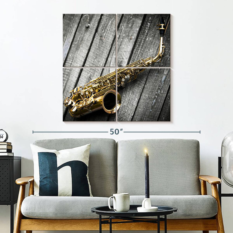 Saxophone alto Abarca, H 32 po x l 32 po