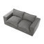 2 - Piece Upholstered Chenille Modular Sectional Sofa with Cushion Back– Fully Compressed, No Assembly Required-1973133895