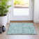 Machine Washable Indoor/Outdoor Xhevrie Blue Rug