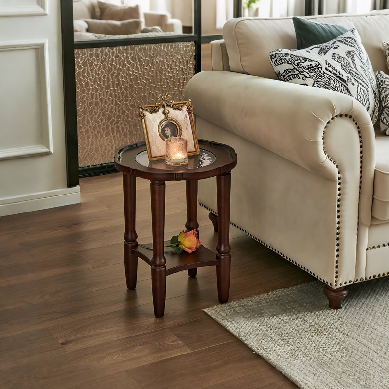 Side table small cart coffee table