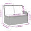 High-Density Polyethylene (HDPE) Wicker Wicker Outdoor Bench-1673836152-1673836154