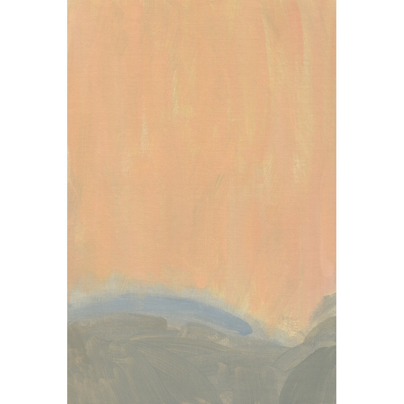 Sherbet Sunrise II - Wrapped Canvas Painting, 46cm H x 30cm W x 3.8cm D