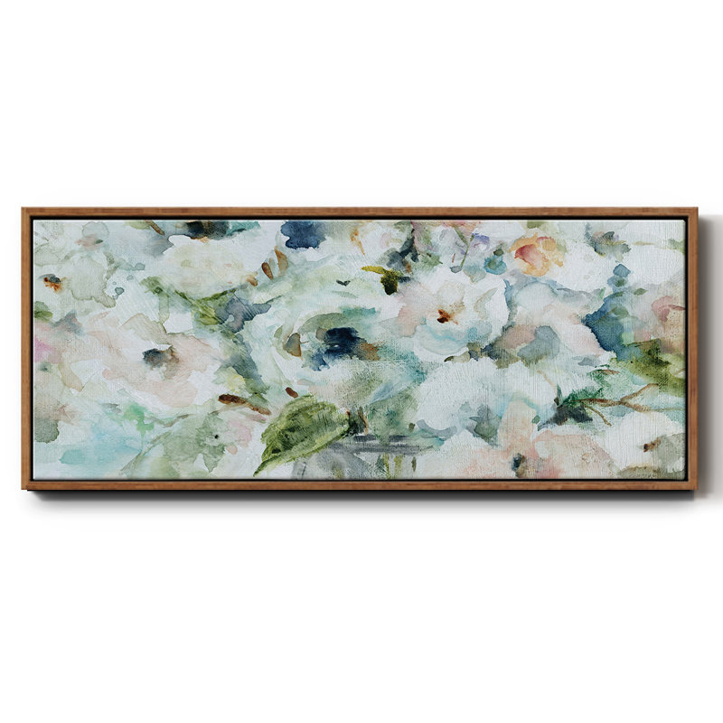 «Blooming Softly», toile encadrée