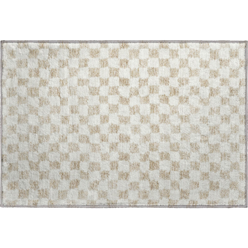 Premium Machine Washable Millbrook AMF1958 Geometric Rug, Rectangle 1'8" x 2'6"