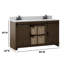 Ensemble de meuble-lavabo double 60 po Braylen-2032649046