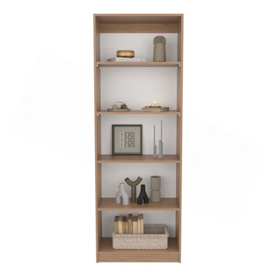 Ensemble de bibliothèque 3 pièces H 71,1 "avec 2 portes et tablettes ouvertes