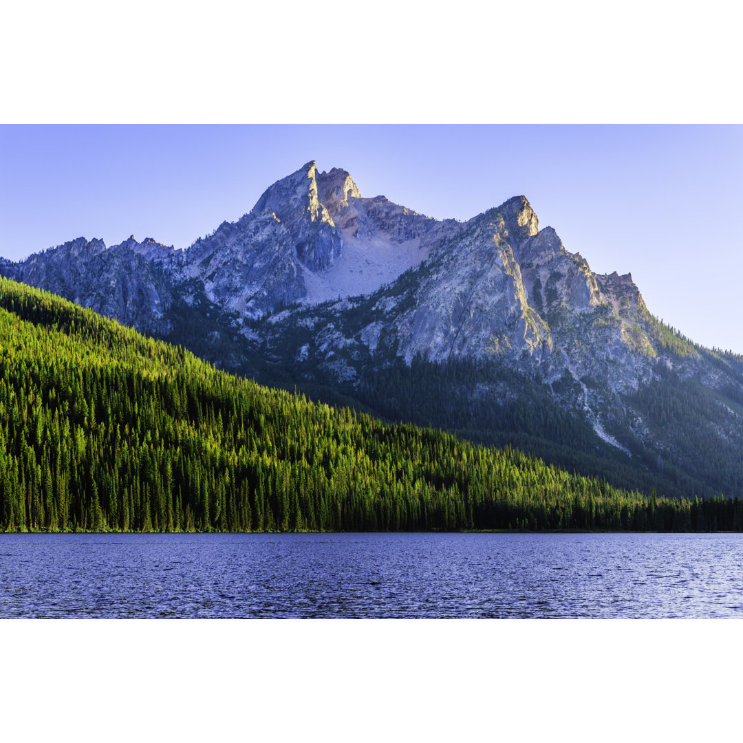 Sawtooth Mountains von Dszc - Drucken