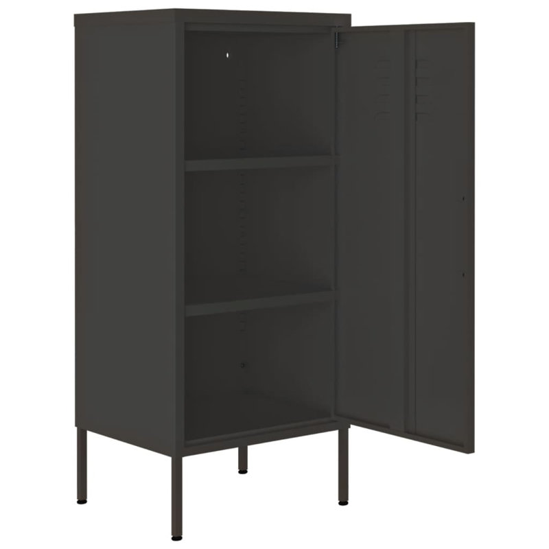 Classeur autoportant avec tablettes pour le bureau, Anthracite