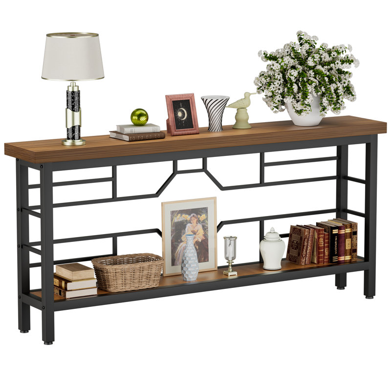Entryway Table,Narrow Table,Entry Way Console Tables for Living Room,Foyer,Hallway,Unique Design, 32" H x 70.8" W x 11.8" D