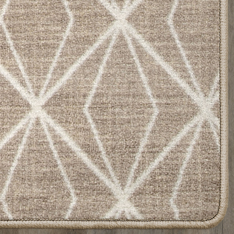 Tapis bronze Imagine Fine Balance, Rectangle 7 pi 8 po x 10 pi 9 po