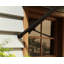 Palram - Canopia Augustine 3.7' x 3'  Awning - Black/Grey-138136912
