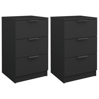 40cm W Manufactured Wood Bedside Table