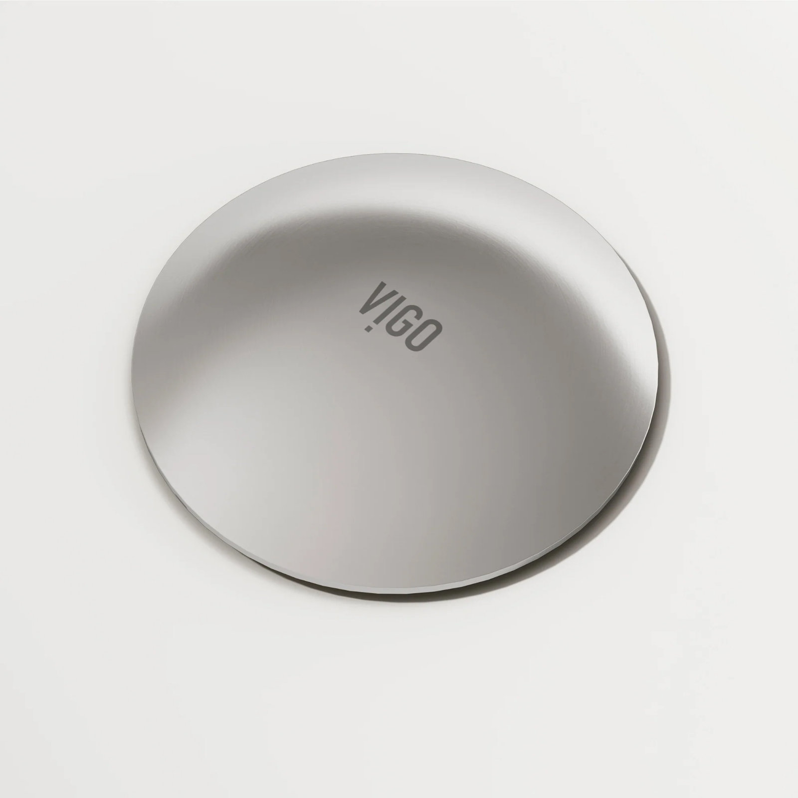 Bathroom Sink Pop-Up Drain With Overflow, Brushed Nickel