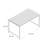 Baudelio Metal Base Writing Desk-907528111