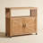 Wooden Patio Bar Table Set with Storage, Outdoor / Indoor Buffet Cabinet Sideboard-575816972