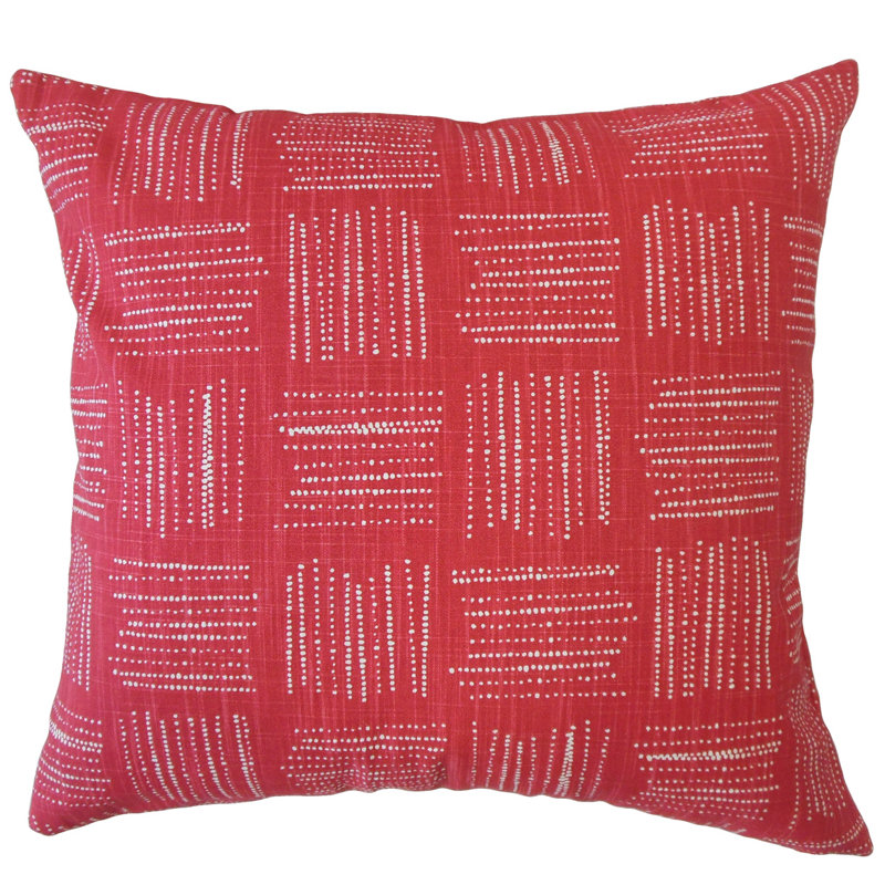 Coussin en coton Maceo, Sierra, 18 po x 18 po