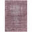 Machine Washable Indoor/Outdoor Christain ACN1228 Merlot Rug-109530397