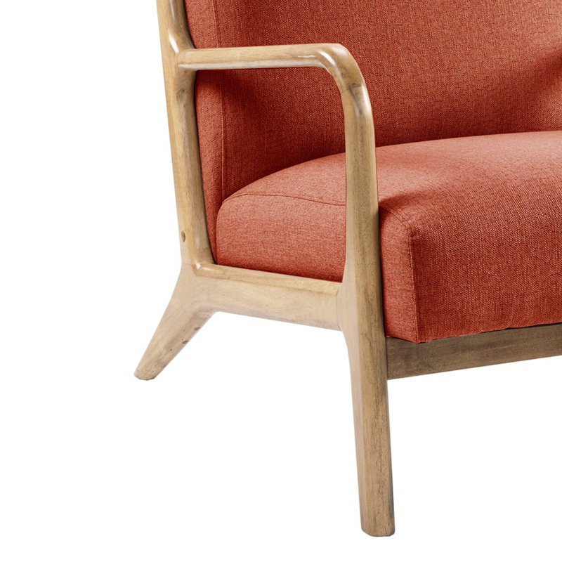 Chaise longue avec revêtement et tissu de construction relaxant