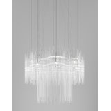 Diadema Suspension C_2 Crystal Matt Bronze 2 E26 Ul