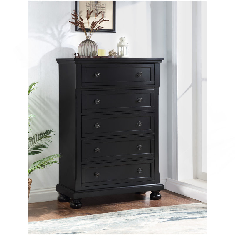 Commode Meade G8925-CH, noire, Noir