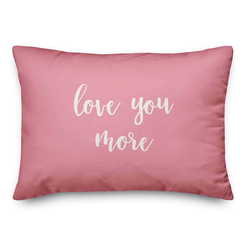  Coussin Love You More, Rose