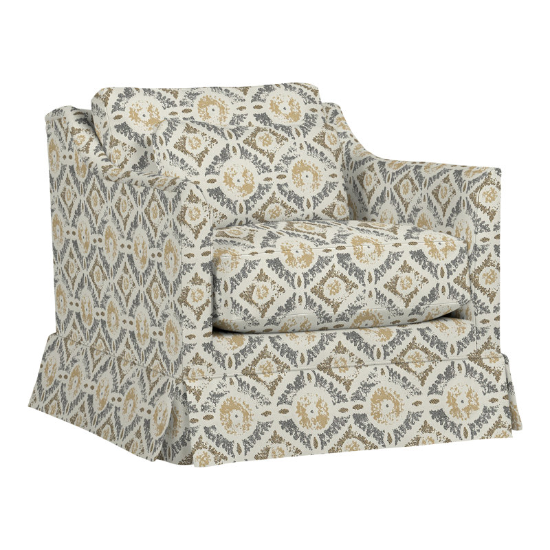 Chaise Newlin 33,5 po Newlin, Perigold Wittstock brume