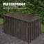 Coffre de terrasse verrouillable 100 gallons Domi