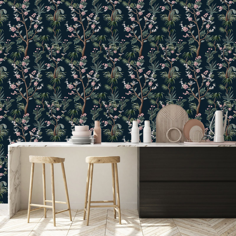 Panneau de papier peint Fairmont, L 18,75 po x l 25 po, Papier