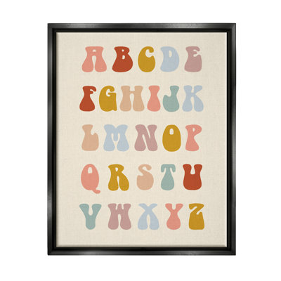 Ba-955-Floater " Vintage Alphabet Letters " by Lil' Rue