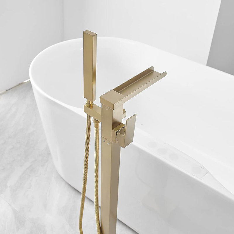 1 Waterfall Faucet with Hand Shower and Diverter