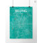 Beijing City Map - No Frame Print-323572870