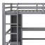 Loft Bed With Multifunction Shelves And Under-Bed Desk-911610191