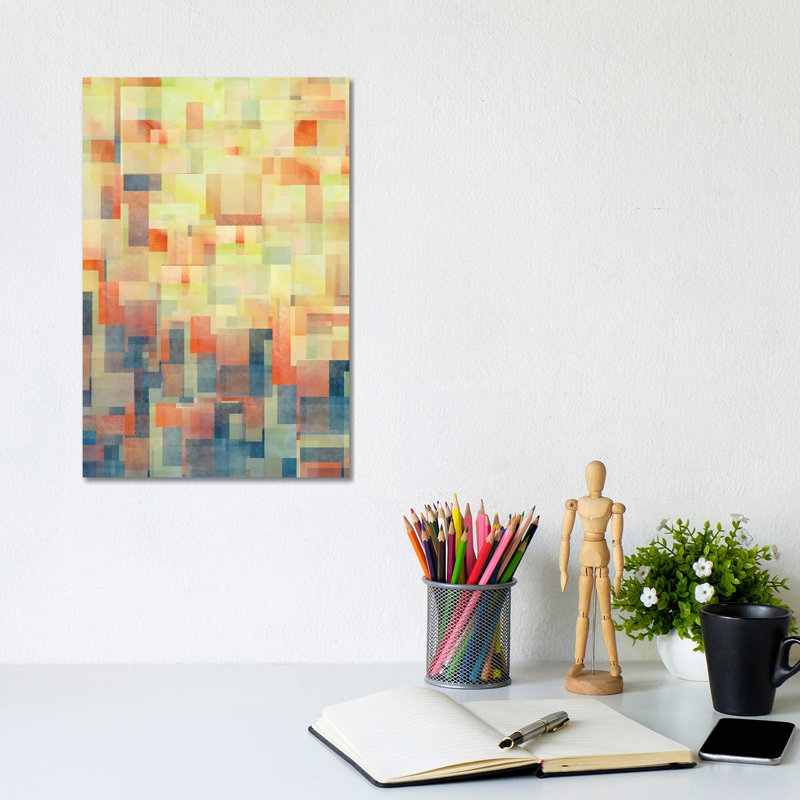 Cubism Dream by Jacqueline Maldonado - Wrapped Canvas Painting, 20.32 cm H x 30.48 cm W