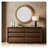Paulson Round Wood Mirror-118123547