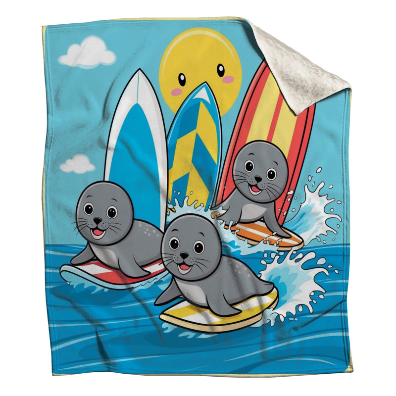 Cachets de surf, L 50 po x H 60 po