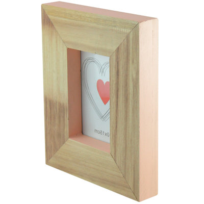 Cadre photo rectangulaire en bois 10 "