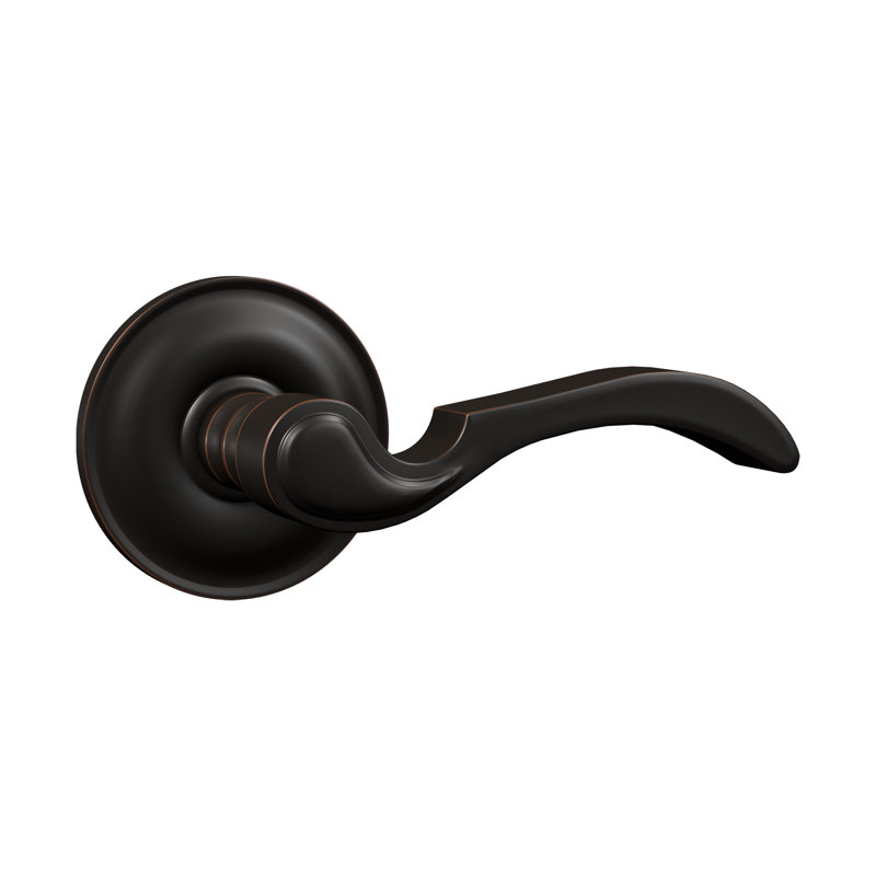 Faux levier Bravura 903-0 sur rosace ronde traditionnelle en bronze huilé - LH, Left, Bronze huilé