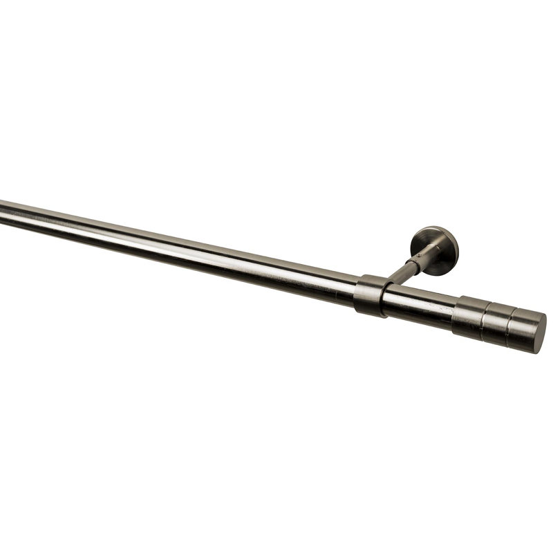 Auton Single Curtain Rod, 0.78" H x 95.00" W x 2.00" D, 0.78"