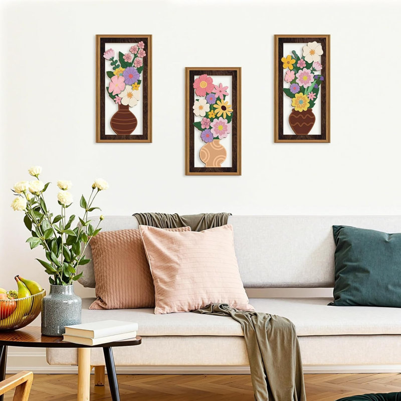 Wall Decor on Wood