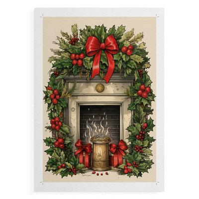 CDLII des Fêtes de Noël, impression sur toile seulement - non encadrée