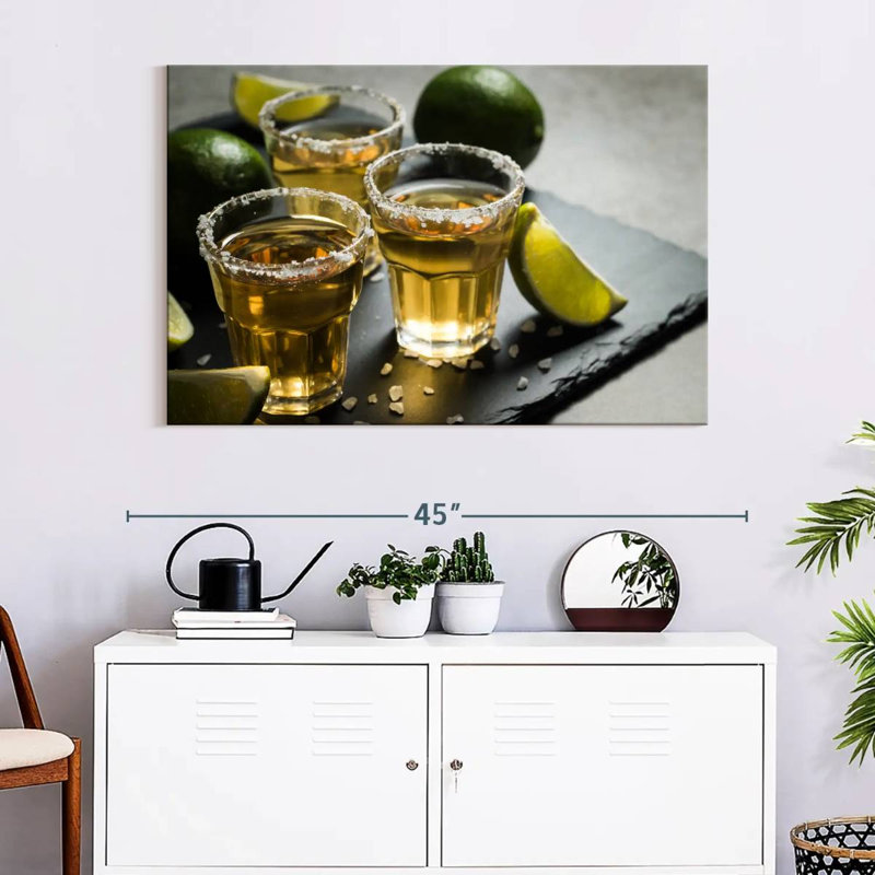 Yarlin Mexican Tequila Drinks, 26" H x 39" W
