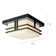 Modena Glass Flush Mount