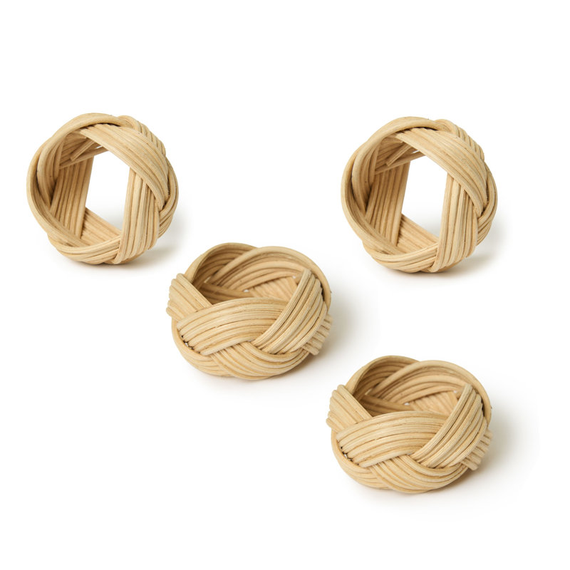 Rond de serviette Dorothie - Naturel, Naturel