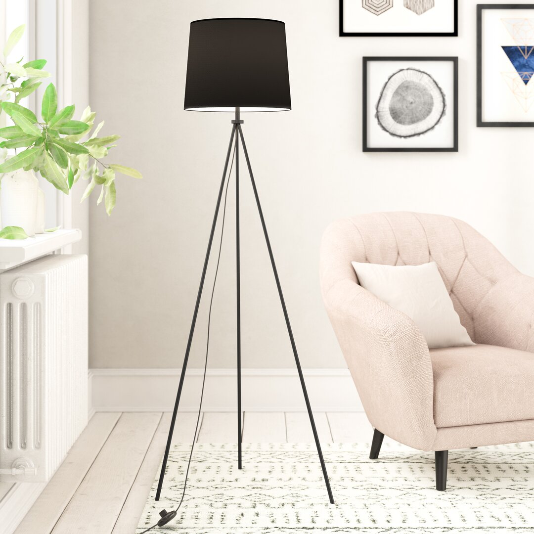 149 cm Tripod-Stehlampe Adaline