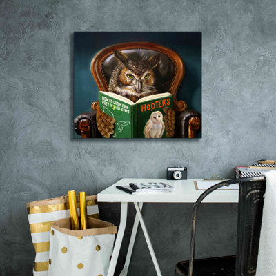 'Owl Porn' By Lucia Heffernan, Canva " Owl Porn " by Lucia Heffernan