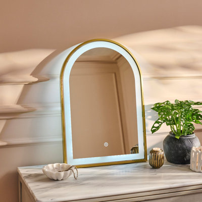 Aluminium Arch Mirror