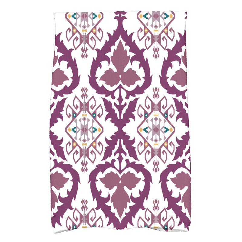 Alfreda Tea Towel Kitchen Towel, Purple